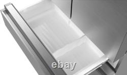 Stylish and Spacious Hisense French Door Fridge Freezer RF749N4SWSE