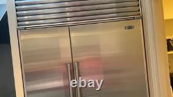 Sub-Zero 1680/S (600 Series Classic Stainless Steel) Fridge/Freezer