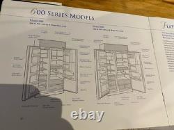Sub-Zero 1680/S (600 Series Classic Stainless Steel) Fridge/Freezer