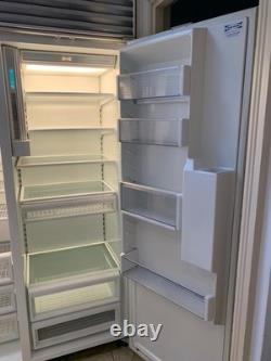 Sub-Zero 1680/S (600 Series Classic Stainless Steel) Fridge/Freezer