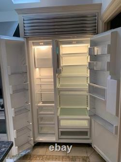 Sub-Zero 1680/S (600 Series Classic Stainless Steel) Fridge/Freezer