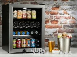 Subcold Beer Fridge Super 65L LED Mini Drinks Fridge Glass Door Table Top