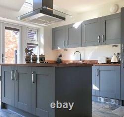 Symphony cranbrook cobble grey 50/50 fridge freezer unit and dishwasher door