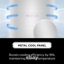 TCL 518 Litre Free Built-In Four Door American Fridge Freezer Stai RC518CXD0UK