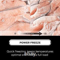 TCL 518 Litre Free Built-In Four Door American Fridge Freezer Stai RC518CXD0UK