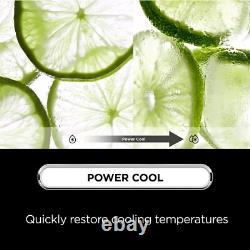 TCL 518 Litre Free Built-In Four Door American Fridge Freezer Stai RC518CXD0UK