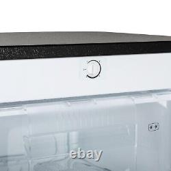 Tall Freezer Black 177L Reversible Door Adjustable Thermostat Willow WTF55B