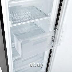Tall Freezer Black 177L Reversible Door Adjustable Thermostat Willow WTF55B