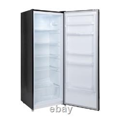 Tall Larder Fridge 241L Black Mark Proof Adjustable Thermostat Willow WTL55B
