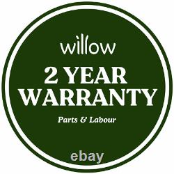 Tall Larder Fridge 241L Black Mark Proof Adjustable Thermostat Willow WTL55B