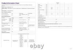 Teknix STF1725W Freestanding 50 50 Fridge Freezer 250L Reversible Doors White