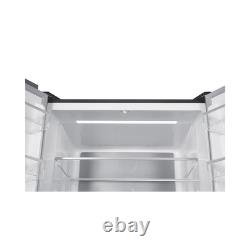 Teknix TMD18079BI Dark Inox 466L Multi Door Fridge Freezer 291L Fridge /
