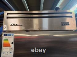 True Commercial Upright Freezer Single Door Fridge Stainless Steel