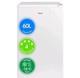 Under Counter Freezer, 88 Litre, Reversible Door, White, Igenix Ig355w