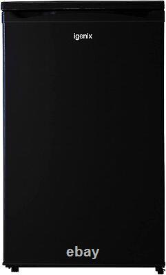 Under Counter Freezer, 93 Litre, Reversible Door, Black, Igenix IG355B