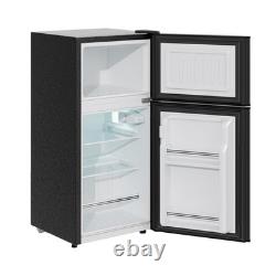 Under Counter Fridge 51L Freestanding Fridge Compact Refrigerator with 2 Doors