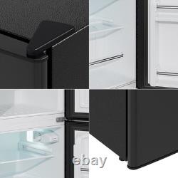 Under Counter Fridge 51L Freestanding Fridge Compact Refrigerator with 2 Doors