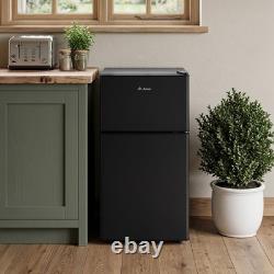 Under Counter Fridge 51L Freestanding Fridge Compact Refrigerator with 2 Doors