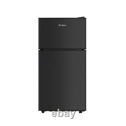 Under Counter Fridge 51L Freestanding Fridge Compact Refrigerator with 2 Doors