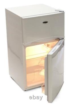 Under Counter Fridge Freezer, 47Cm, White, Igenix IG347FF Damaged Item