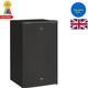 Under Counter Fridge Freezer, 91l, Reversible Door, Black, Ig355x With Lock