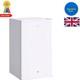 Under Counter Fridge Freezer 91l, Reversible Door, With Lock & Chiller Box