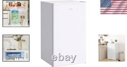 Under Counter Fridge Freezer 91L, Reversible Door, with Lock & Chiller Box