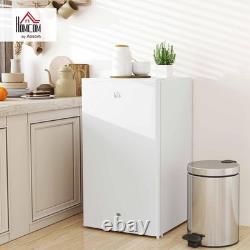 Under Counter Fridge Freezer 91L, Reversible Door, with Lock & Chiller Box