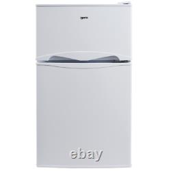 Under Counter Fridge Freezer, 96L, White, Igenix IG347FF