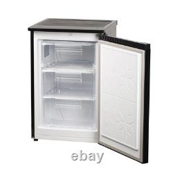 Undercounter Freezer Black 85L Reversible Door 4 Rating Willow WUCFZ55B