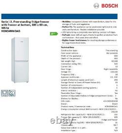 Used Bosch 60/40 Frost Free White Fridge Freezer KGN34NW3AG/04 Offers Invited