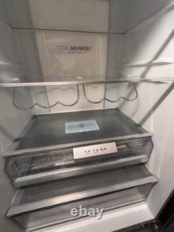 Used Haier HB20FPAAA Freestanding 75/25 French Fridge Freezer, Stainless Steel