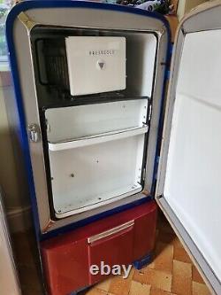 Vintage retro prestcold 1957 fridge ice box fridge freezer full size