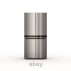 Whirlpool 594 Litre Four Door American Fridge Freezer Stainless Steel WQ9B2LG