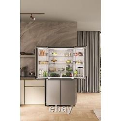Whirlpool 594 Litre Four Door American Fridge Freezer Stainless Steel WQ9B2LG