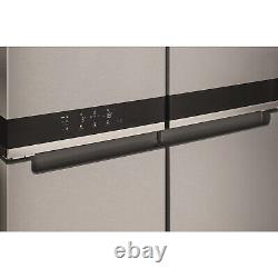 Whirlpool 594 Litre Four Door American Fridge Freezer Stainless Steel WQ9B2LG
