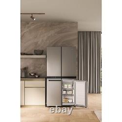 Whirlpool 594 Litre Four Door American Fridge Freezer Stainless Steel WQ9B2LG