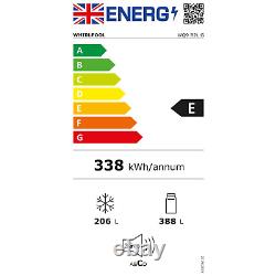 Whirlpool 594 Litre Four Door American Fridge Freezer Stainless Steel WQ9B2LG