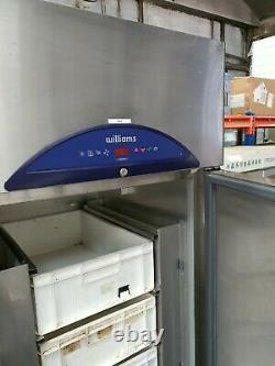 Williams Commercial Stainless Steel Upright Single Door Fish Freezer Unit VGC
