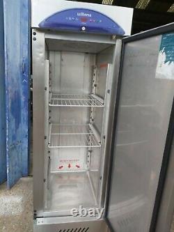 Williams slim line freezer commercial upright single door stainless steal 60cm