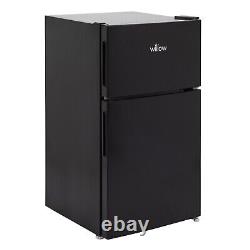 Willow 86L Black Under Counter Fridge Freezer with 4 Freezer Rating WB50UCFF