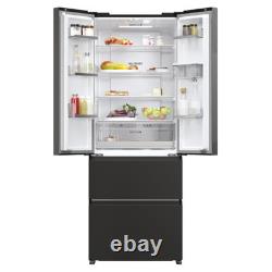 ZERW HFR5719EWPB 700mm No Frost Fridge Freezer Black