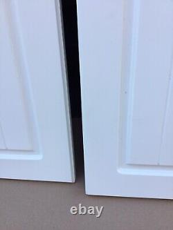2X Armoire de style campagnard avec porte haute pour garde-manger/réfrigérateur-congélateur (60 cm de large x 96 cm de hauteur) B&Q NEUF