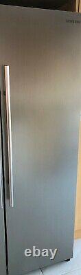 Assemblage de porte de réfrigérateur Samsung américain avec congélateur argenté DA91-04891A