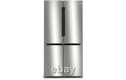BOSCH KFN96APEAG Série 6 Réfrigérateur Congélateur à Portes Français Capacité Massive de 605L XXL