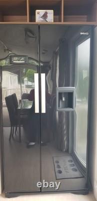 Beko ASD2341VB Réfrigérateur Congélateur Américain Autonome Noir