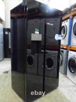 Beko Asgn542b Black American Réfrigérateur Congélateur Non-plumbed Water+ice Dispenser Pfa