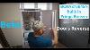 Beko Bcna275e4sn Construit Dans Réfrigérateur Congélateur Comment Inverser Réfrigérateur Congélateur Les Portes Ouvre Direction