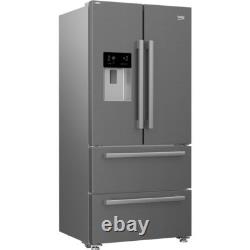 Beko GNE460520DVPX HarvestFreshT 84 cm réfrigérateur-congélateur américain sans givre