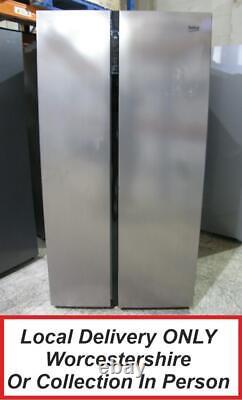 Beko Rasfle72px Acier Inoxydable American Réfrigérateur Congélateur Pfa G (portes Marquées)